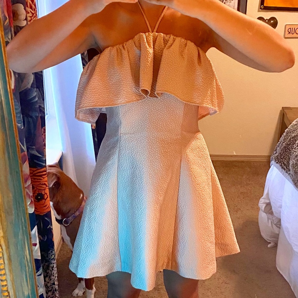 Keepsake Blush Pink Cocktail Dress